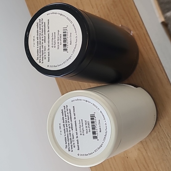 Rae Dunn Halloween Themed Travel Hot/Cold Mugs - Picture 4 of 5